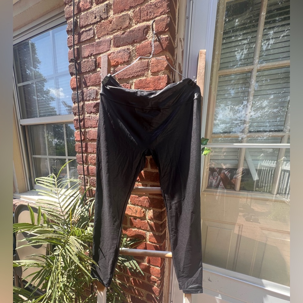 Santiny Black Stretch Pants